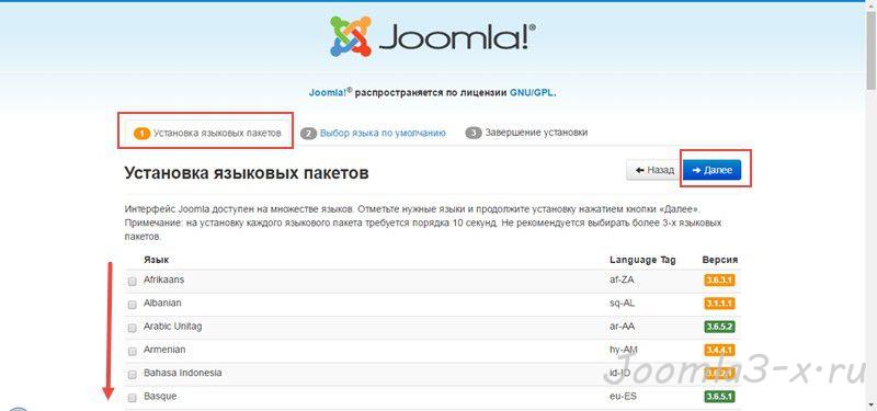 joomla localizazija ru 1
