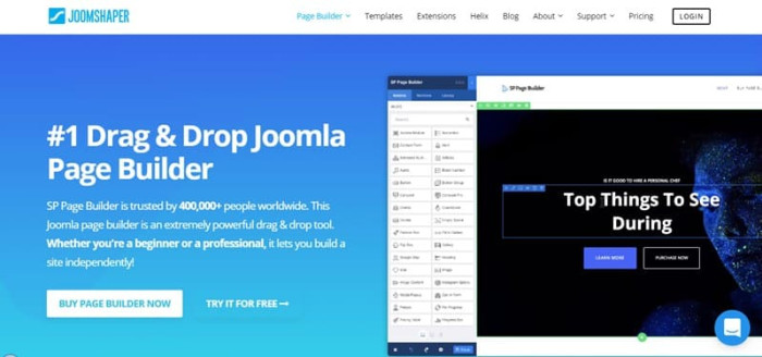 SP Page Builder JoomShaper